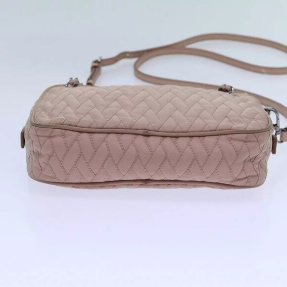 PRADA Quilted Hand Bag Nylon 2way Pink Auth - Picture 13 of 16